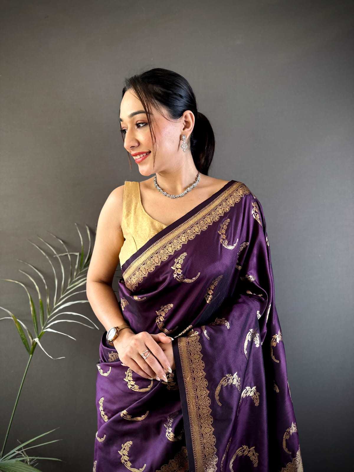 Ynf Banarasi Soft Silk RIN209 Noor Silk Sarees Wedding Collections Wholesale Banarasi Silk Sarees Designer Silk Sarees Silk Sarees For Weddings Manufacturer