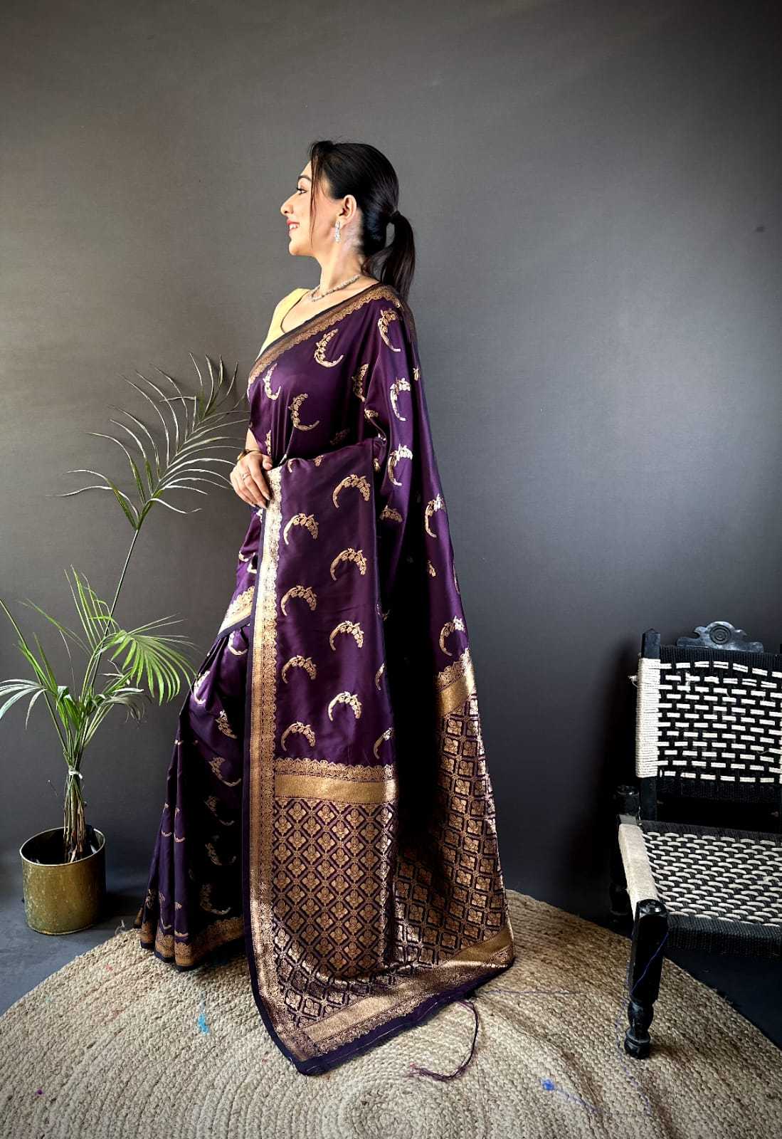 Ynf Banarasi Soft Silk RIN209 Noor Silk Sarees Wedding Collections Wholesale Banarasi Silk Sarees Designer Silk Sarees Silk Sarees For Weddings Manufacturer