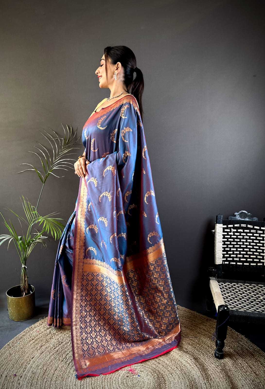 Ynf Banarasi Soft Silk RIN209 Noor Silk Sarees Wedding Collections Wholesale Banarasi Silk Sarees Designer Silk Sarees Silk Sarees For Weddings Manufacturer