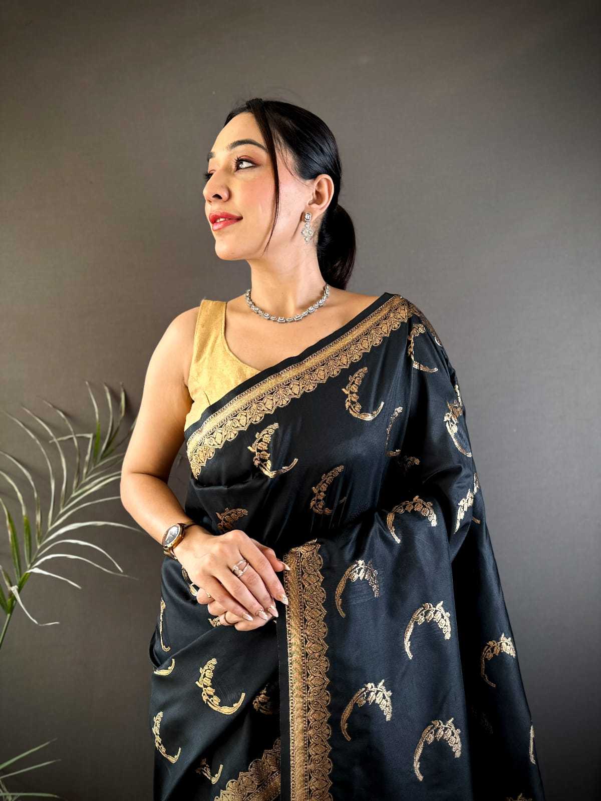 Ynf Banarasi Soft Silk RIN209 Noor Silk Sarees Wedding Collections Wholesale Banarasi Silk Sarees Designer Silk Sarees Silk Sarees For Weddings Manufacturer