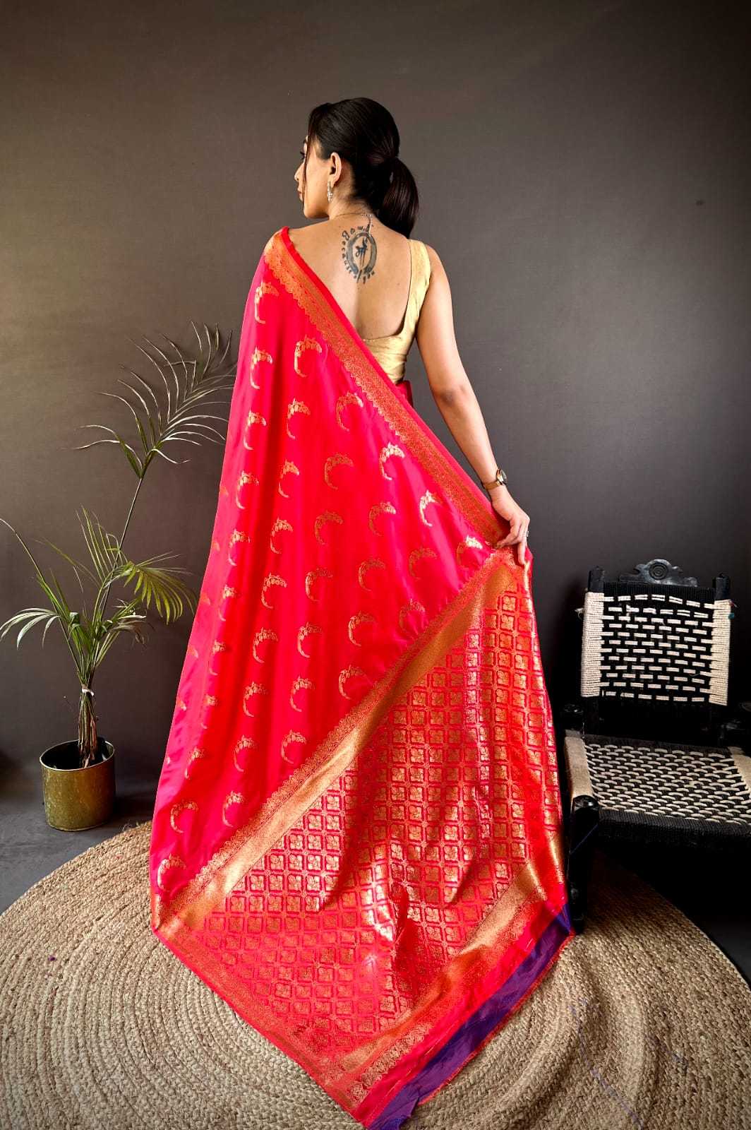 Ynf Banarasi Soft Silk RIN209 Noor Silk Sarees Wedding Collections Wholesale Banarasi Silk Sarees Designer Silk Sarees Silk Sarees For Weddings Manufacturer