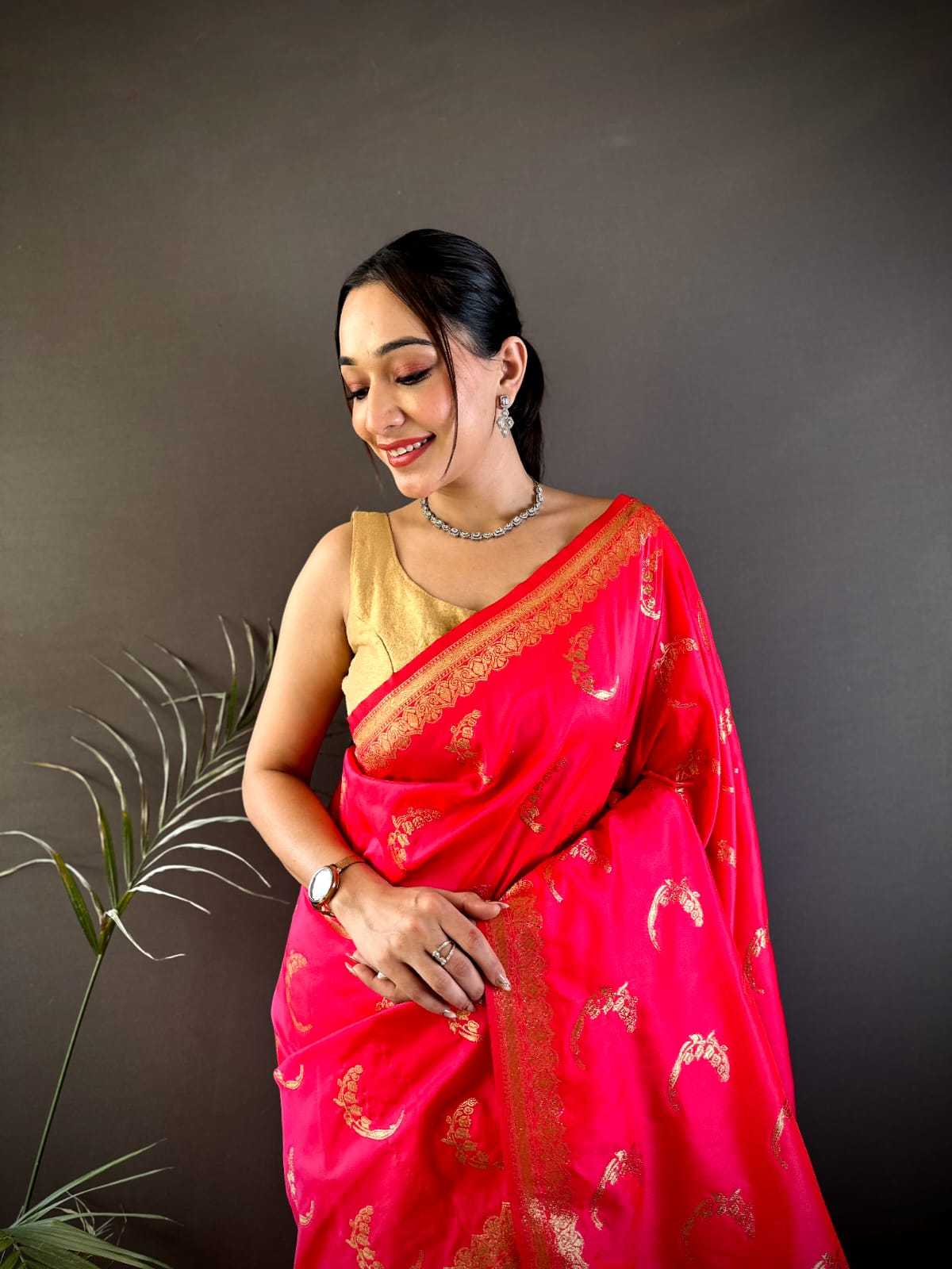 Ynf Banarasi Soft Silk RIN209 Noor Silk Sarees Wedding Collections Wholesale Banarasi Silk Sarees Designer Silk Sarees Silk Sarees For Weddings Manufacturer