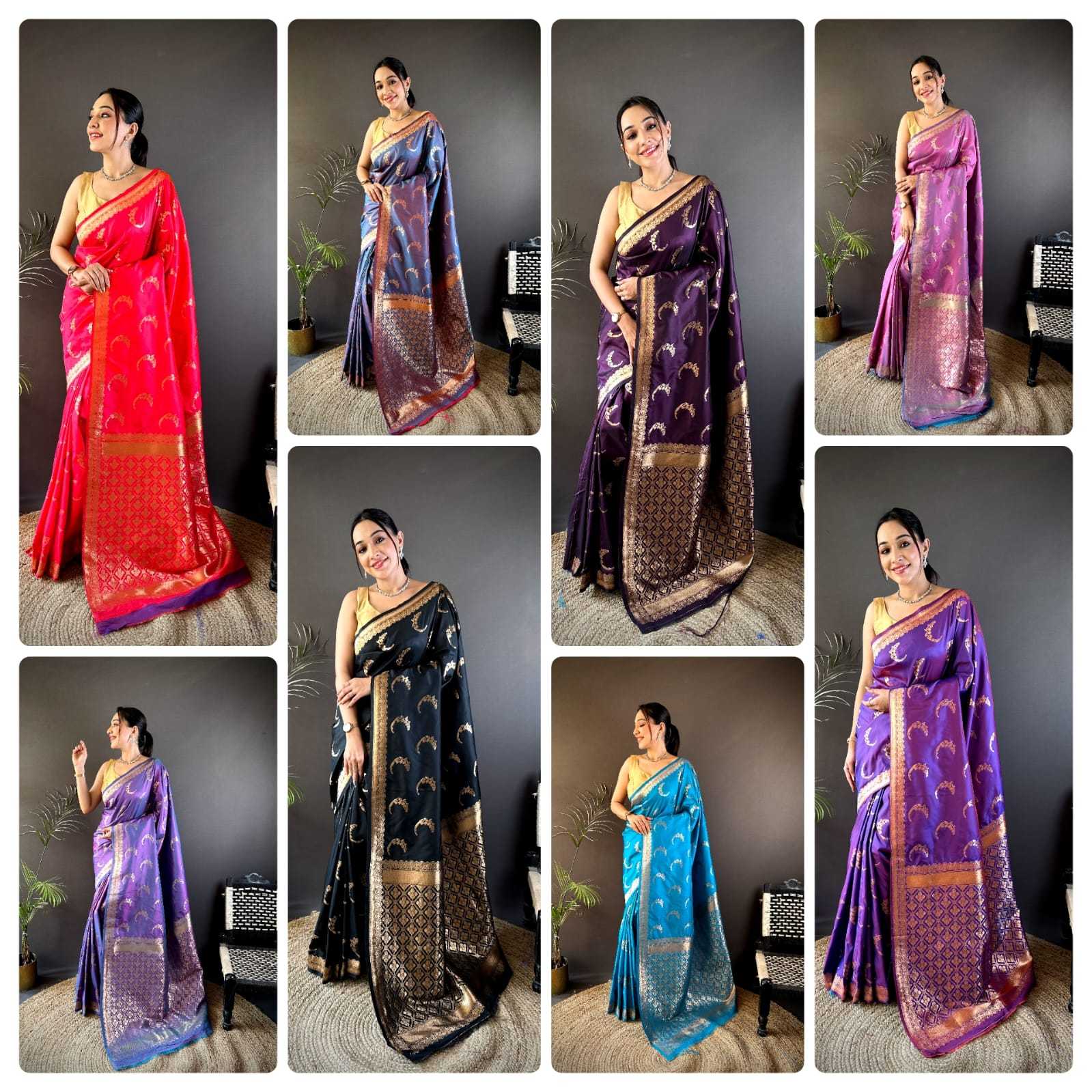 Ynf Banarasi Soft Silk RIN209 Noor Silk Sarees Wedding Collections Wholesale Banarasi Silk Sarees Designer Silk Sarees Silk Sarees For Weddings Manufacturer
