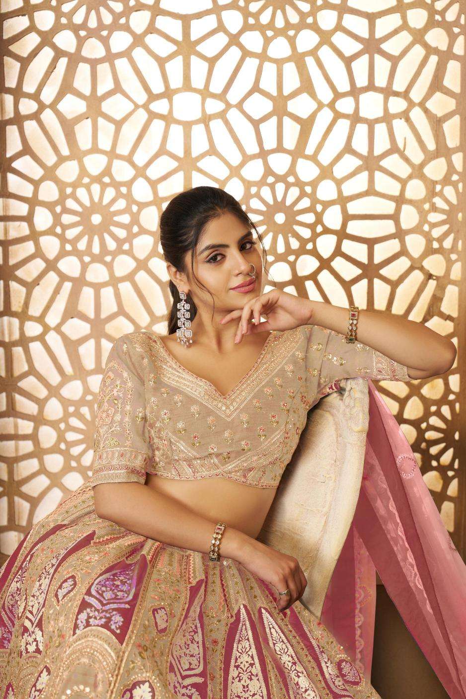 Ynf Banarasi Soft Silk RIN230 31 Lehengas Wholesale Designer Lehenga Embroidered Lehenga Banarasi Lehenga Manufacturer