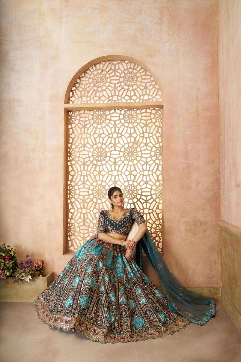 Ynf Banarasi Soft Silk RIN230 31 Lehengas Wholesale Designer Lehenga Embroidered Lehenga Banarasi Lehenga Manufacturer