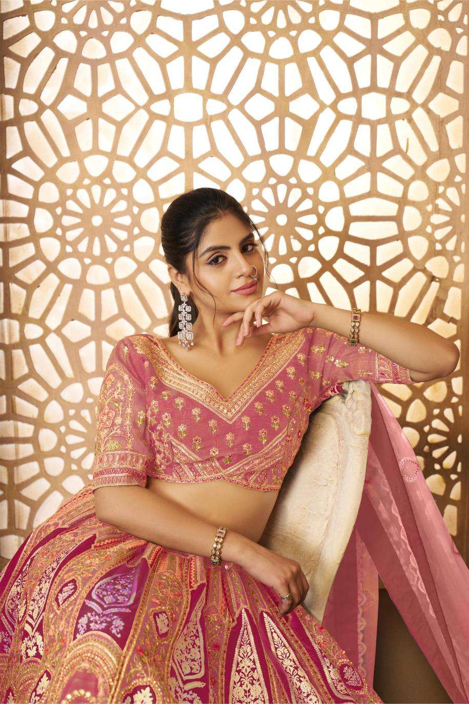 Ynf Banarasi Soft Silk RIN230 31 Lehengas Wholesale Designer Lehenga Embroidered Lehenga Banarasi Lehenga Manufacturer