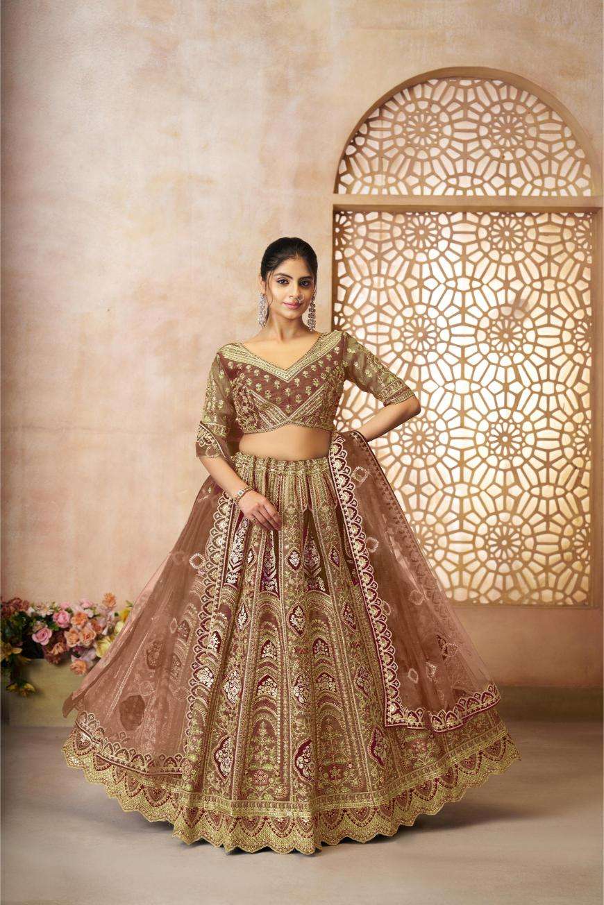 Ynf Banarasi Soft Silk RIN230 31 Lehengas Wholesale Designer Lehenga Embroidered Lehenga Banarasi Lehenga Manufacturer