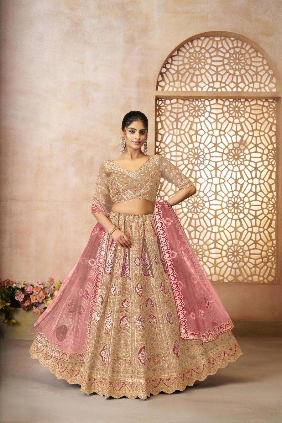 Ynf Banarasi Soft Silk RIN230 31 Lehengas Wholesale Designer Lehenga Embroidered Lehenga Banarasi Lehenga Manufacturer