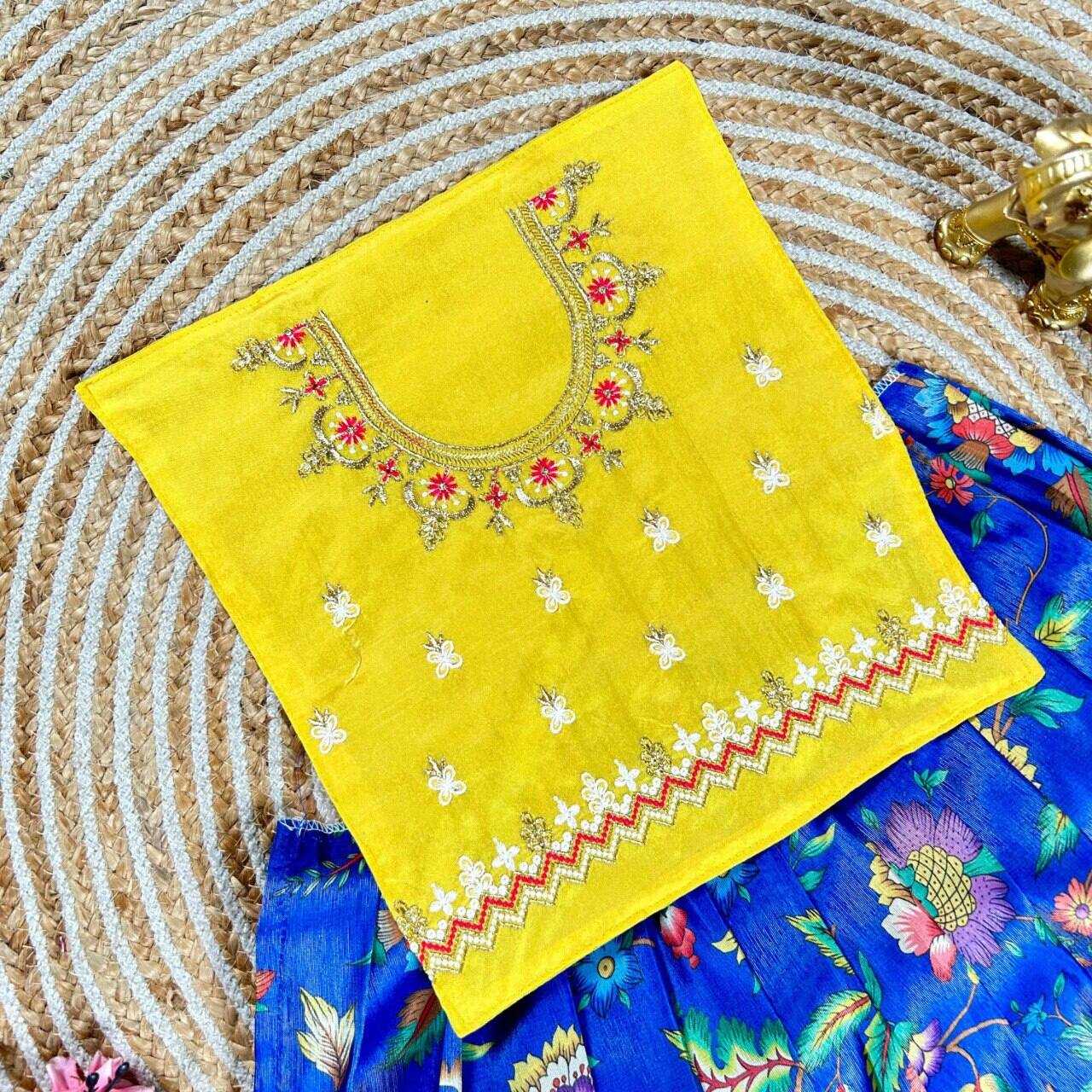 Ynf Banglori Silk KESH505 345 Kids Wear Wholesale Kids Lehenga Kids Ghagra Choli Manufacturer