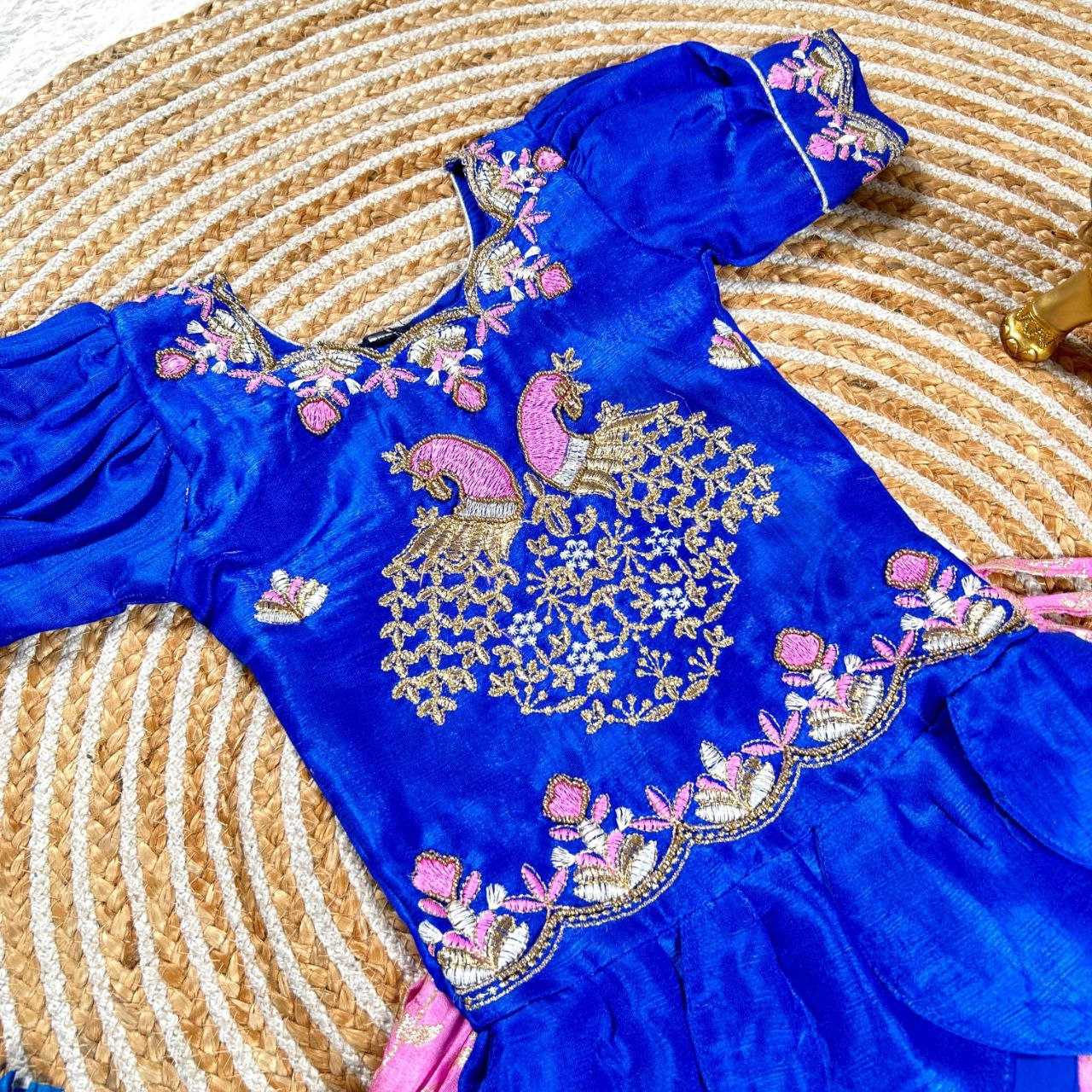 Ynf Banglori Silk KESH505 354 Kids Wear Wholesale Kids Lehenga Kids Ghagra Choli Manufacturer