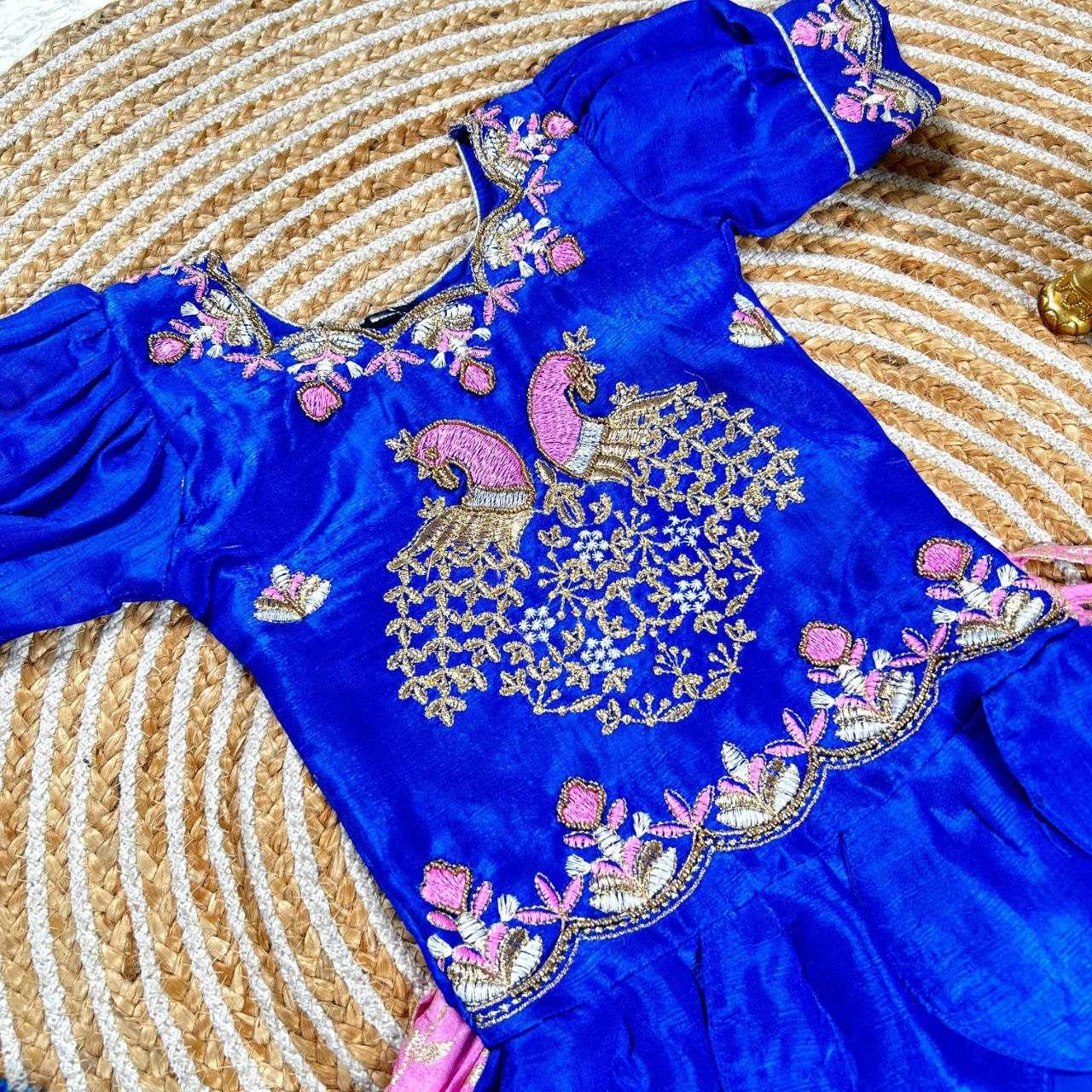 Ynf Banglori Silk KESH505 354 Kids Wear Wholesale Kids Lehenga Kids Ghagra Choli Manufacturer
