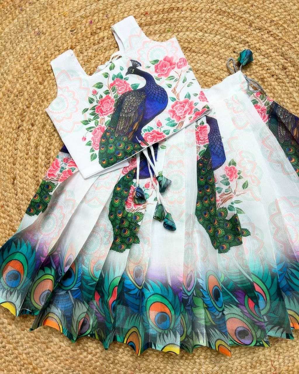 Ynf Banglori Silk KESH505 355 Kids Wear Wholesale Kids Lehenga Kids Ghagra Choli Manufacturer