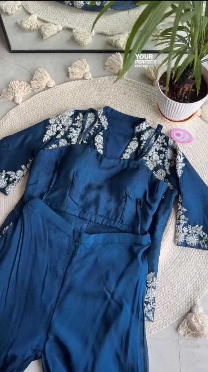 Ynf Banglori Silk KESH516 9274 Suits & Dresses Wholesale Indo Western Dresses Embroidery Suits Palazzo Suit Party wear suits Manufacturer