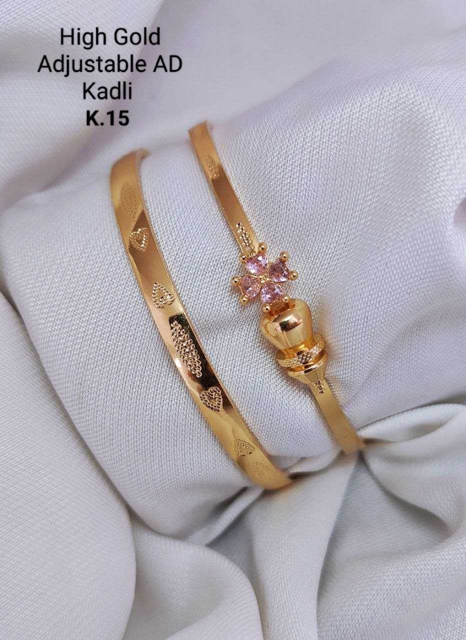Ynf Brass KESH193 Womens Jewellery Wholesale AD Diamond Bangles Brass Gold Bangles Designer Bangles Manufacturer