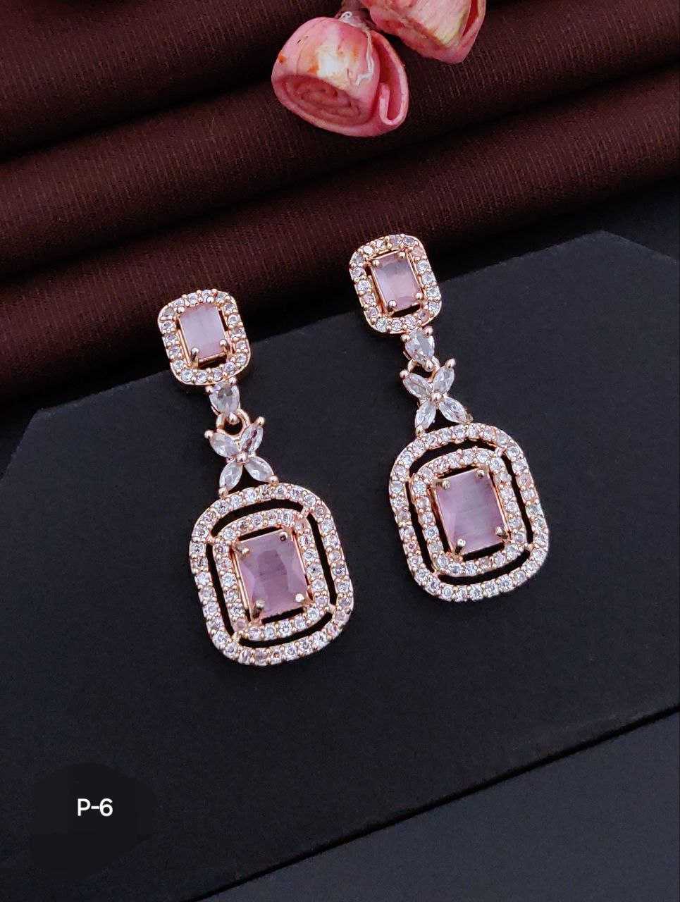 Ynf Brass KESH193 Womens Jewellery Wholesale Fancy Earrings AD Diamond Earring Artificial Earring Manufacturer