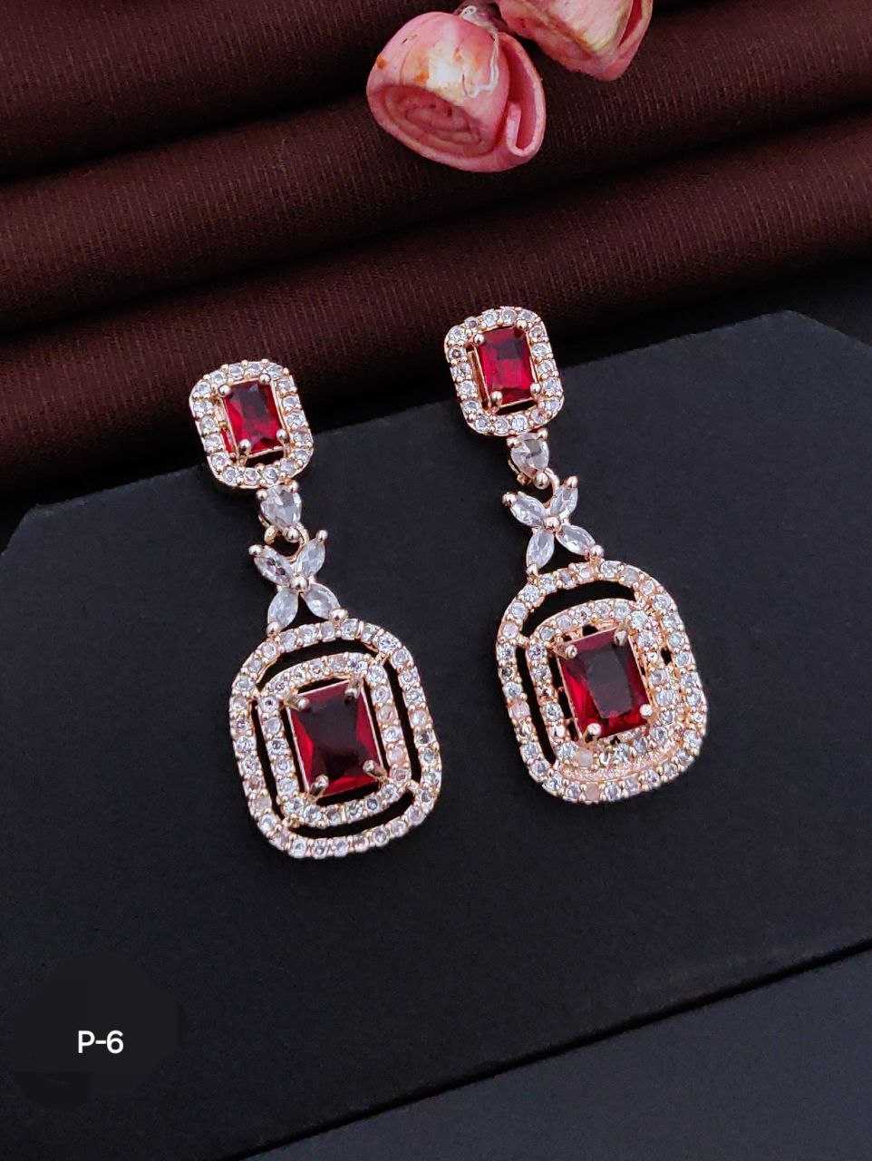 Ynf Brass KESH193 Womens Jewellery Wholesale Fancy Earrings AD Diamond Earring Artificial Earring Manufacturer