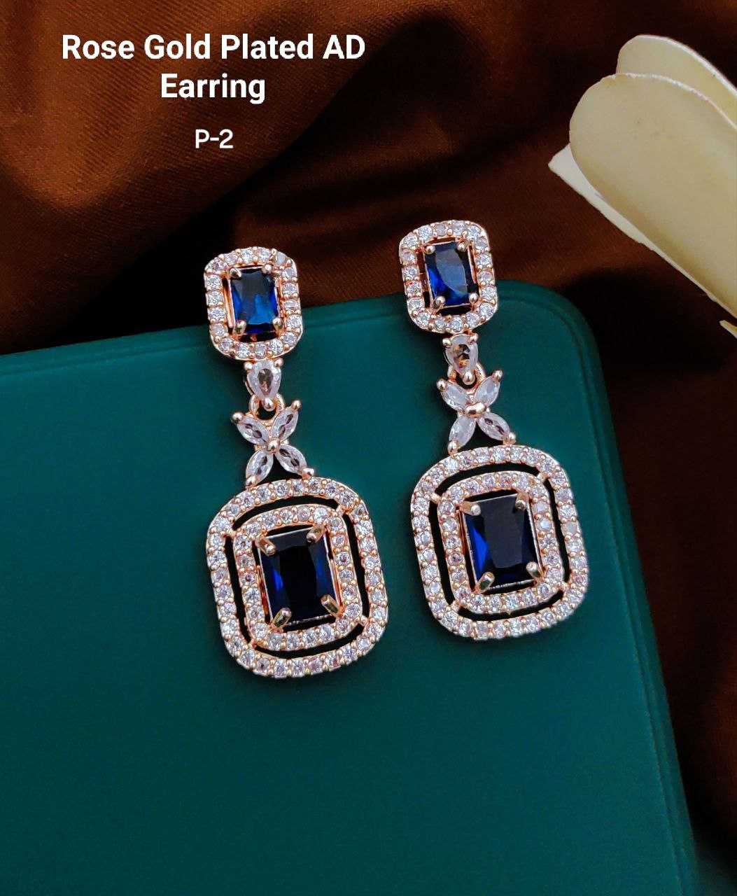 Ynf Brass KESH193 Womens Jewellery Wholesale Fancy Earrings AD Diamond Earring Artificial Earring Manufacturer