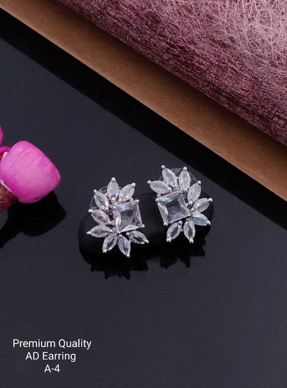 Ynf Brass KESH193 Womens Jewellery Wholesale Fancy Earrings AD Diamond Earring Artificial Earring Manufacturer
