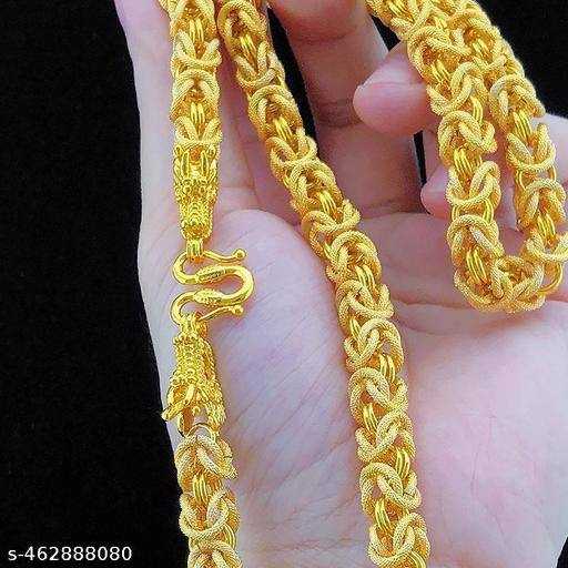 Ynf Brass KESH483 Mens Jewellery Wholesale Chains Fashion Jewelry For Men Gold-Plated Mens Jewelry Manufacturer