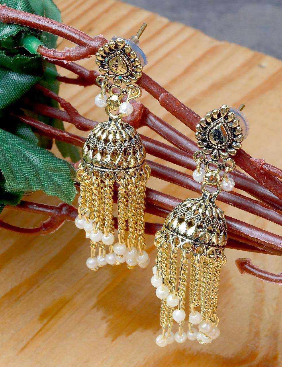 Ynf Brass KESH483 Womens Jewellery Wholesale Fancy Earrings Artificial Earring Long Earrings Manufacturer
