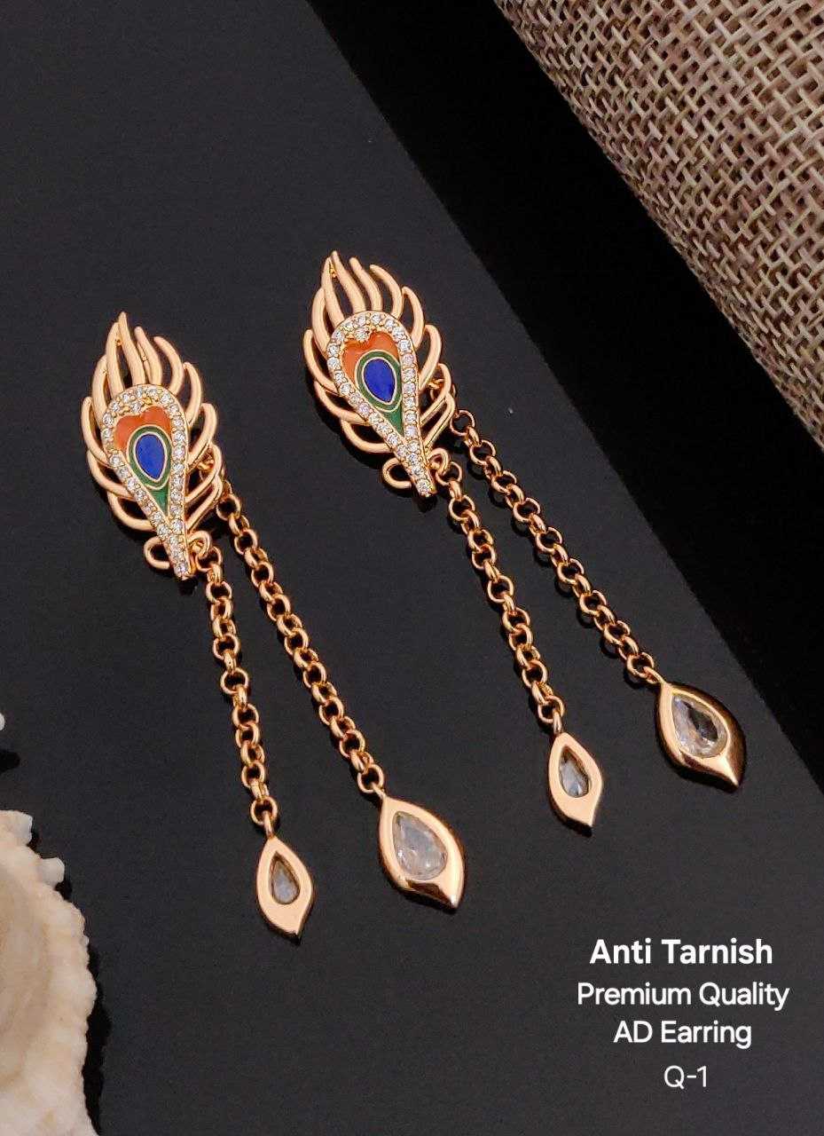 Ynf Brass KESH483 Womens Jewellery Wholesale Fancy Earrings Artificial Earring Long Earrings Manufacturer