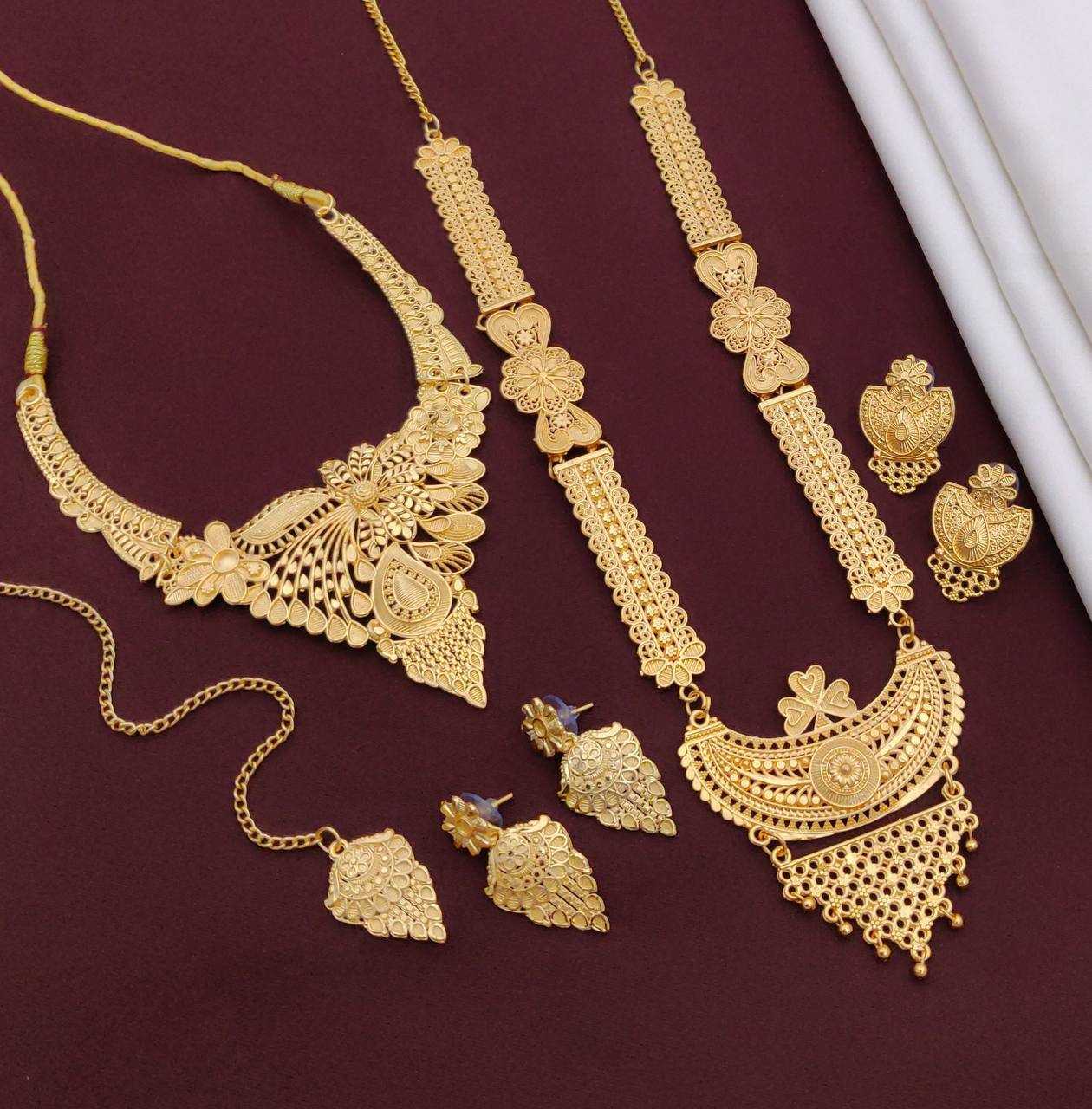 Ynf Brass KESH483 Womens Jewellery Wholesale Necklaces Set Antique Necklaces Set Golden Necklace Set Manufacturer