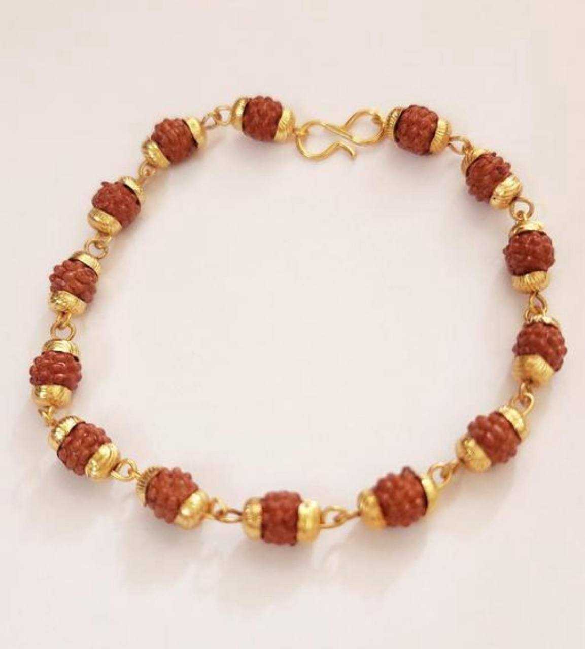 Ynf Brass Mens Jewellery Wholesale Bracelets Rudraksh Bracelets Rudraksha Bracelet Manufacturer