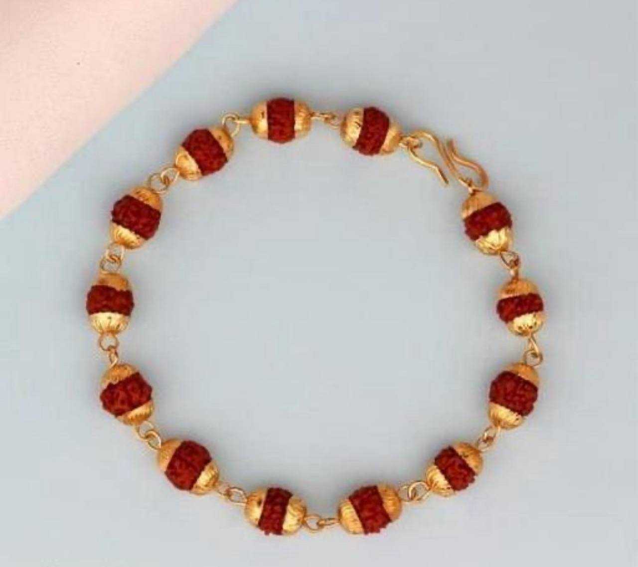 Ynf Brass Mens Jewellery Wholesale Bracelets Rudraksh Bracelets Rudraksha Bracelet Manufacturer