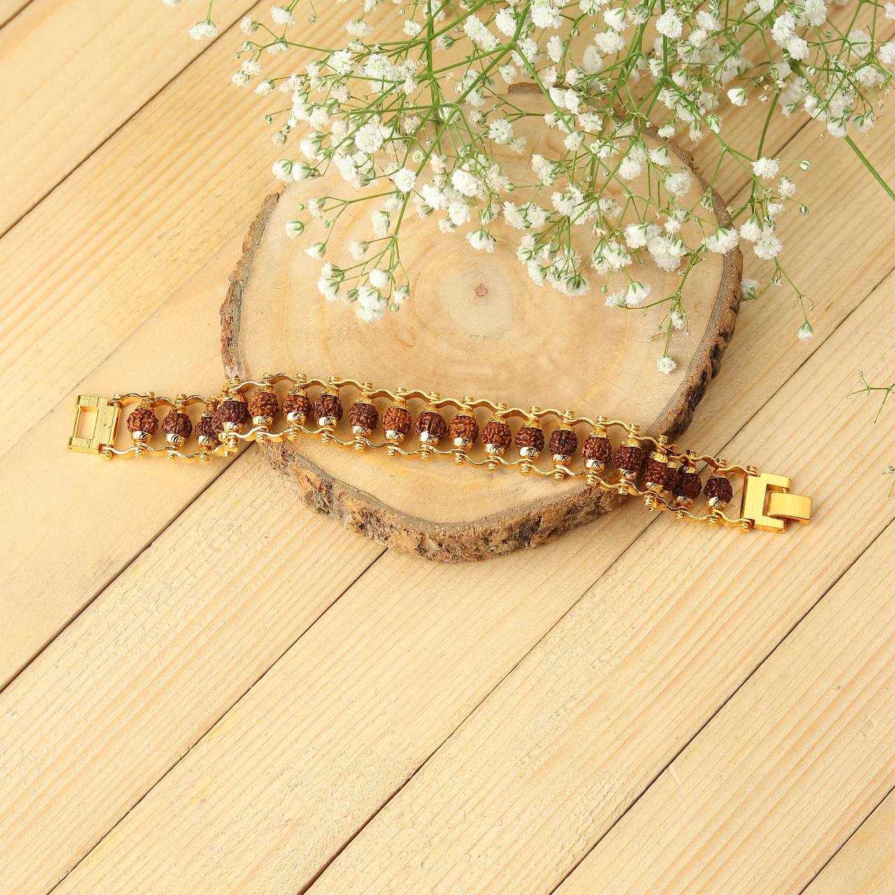 Ynf Brass Mens Jewellery Wholesale Bracelets Rudraksh Bracelets Rudraksha Bracelet Manufacturer