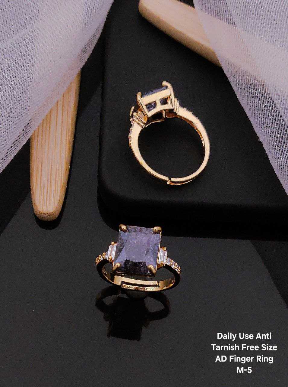 Ynf Brass Womens Jewellery Wholesale Diamond Rings AD Diamond Rings Finger Rings Manufacturer