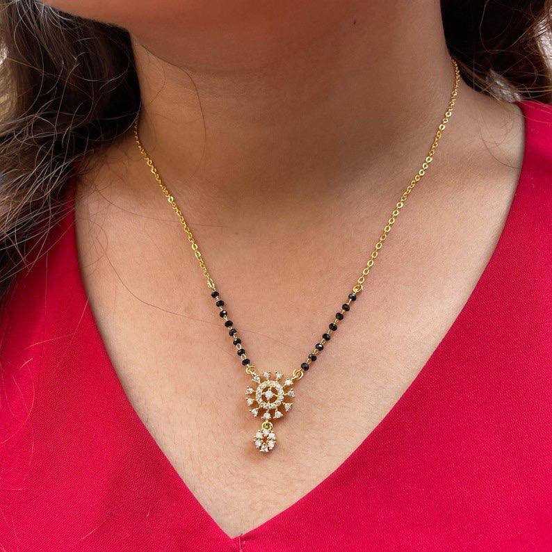 Ynf Brass Womens Jewellery Wholesale Mangalsutras Manufacturer