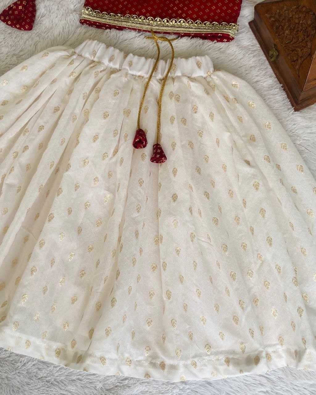 Ynf Brocade RIN107 350 Kids Wear Wholesale Kids Lehenga Kids Traditional Outfits Kids Lehenga Choli Baby Girl Lehenga Manufacturer