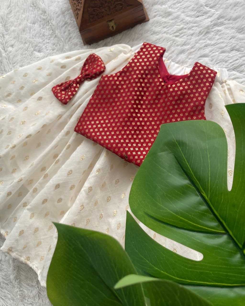 Ynf Brocade RIN107 350 Kids Wear Wholesale Kids Lehenga Kids Traditional Outfits Kids Lehenga Choli Baby Girl Lehenga Manufacturer