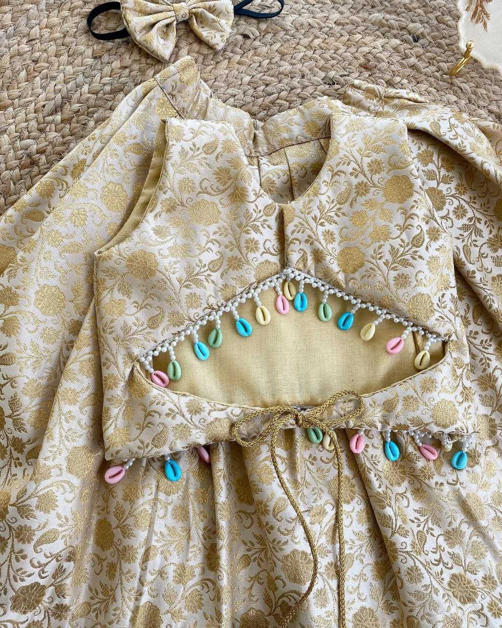Ynf Brocade RIN107 360 Kids Wear Wholesale Kids Lehenga Kids Traditional Outfits Kids Lehenga Choli Baby Girl Lehenga Manufacturer