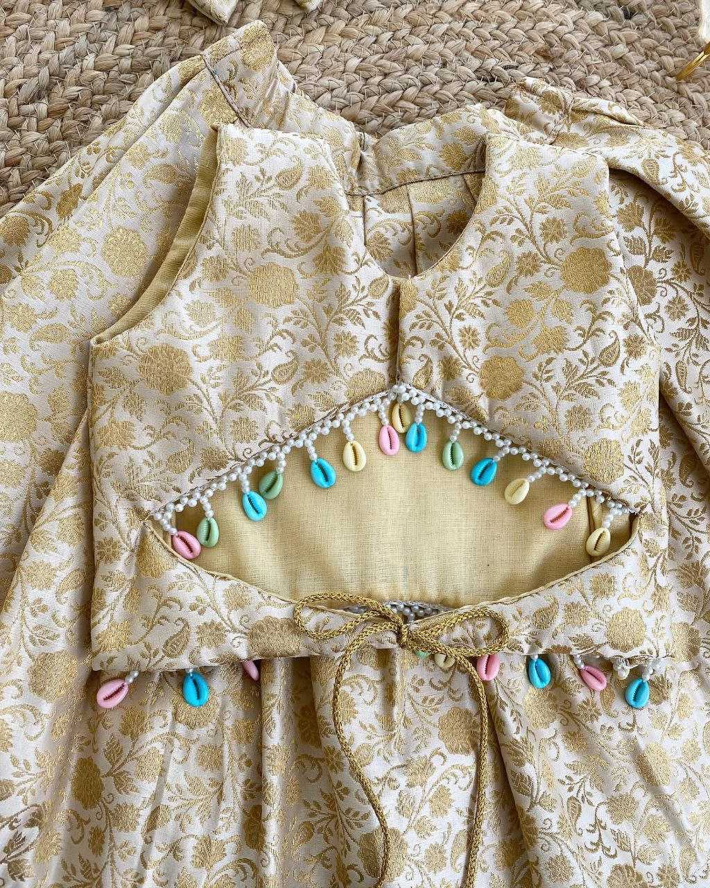 Ynf Brocade RIN107 360 Kids Wear Wholesale Kids Lehenga Kids Traditional Outfits Kids Lehenga Choli Baby Girl Lehenga Manufacturer