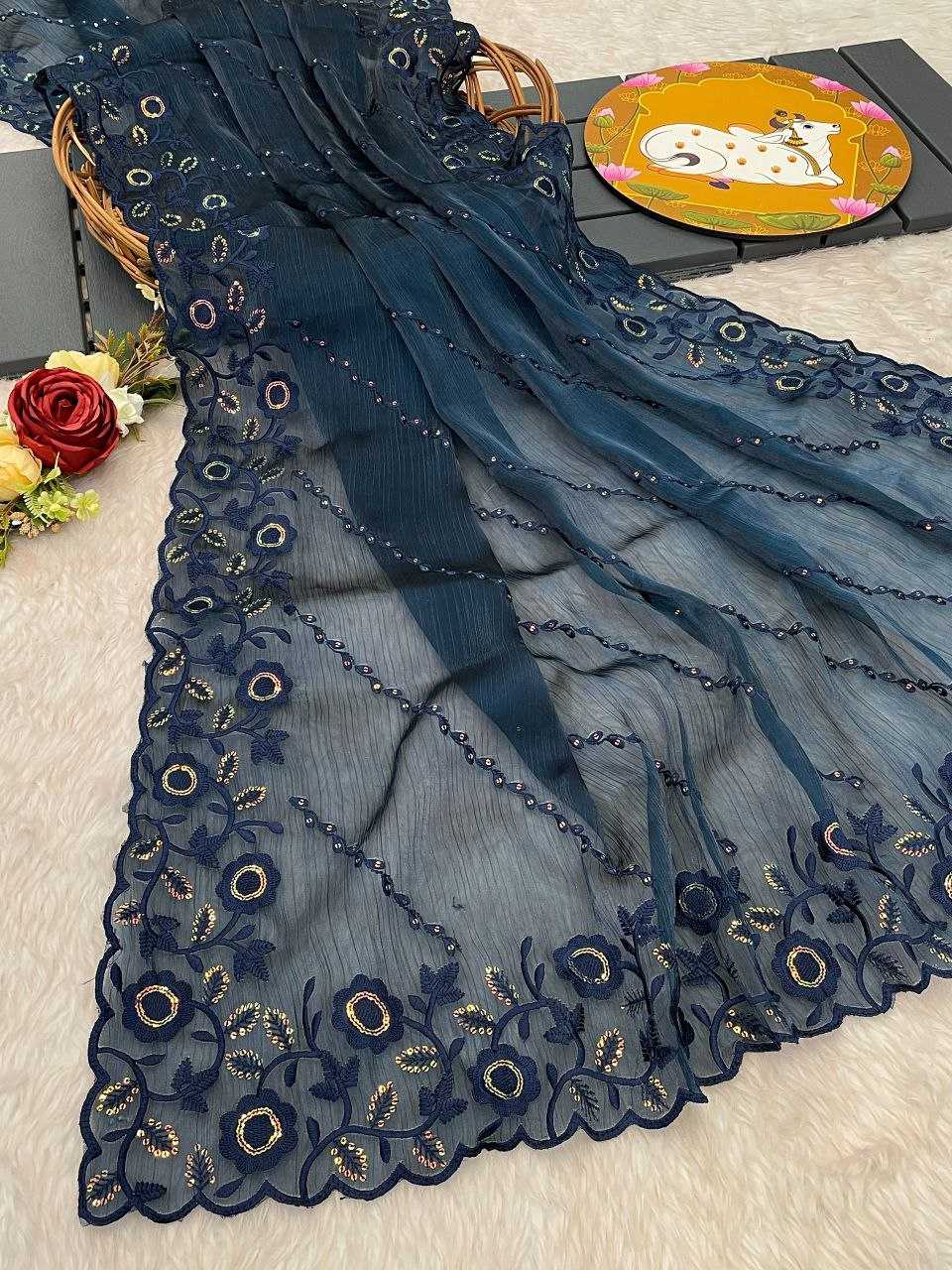 Ynf Burberry Silk KESH486 659 Silk Sarees Wedding Collections Festive Collections Wholesale Party Wear Silk Sarees Designer Silk Sarees Silk Sarees With Blouse Manufacturer