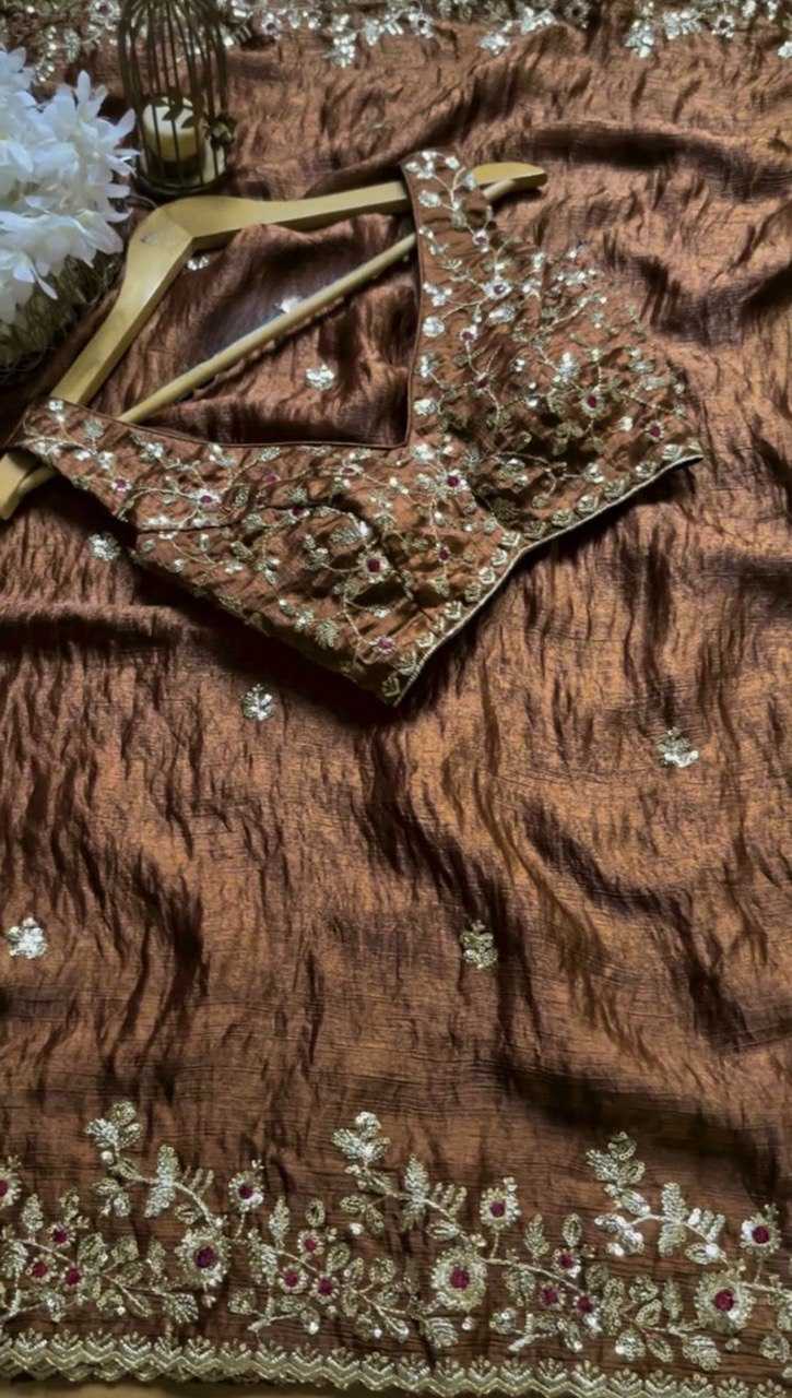 Ynf Burberry Silk RIN133 593 Sarees Wedding Collections Festive Collections Wholesale Designer Sarees Silk Sarees Sarees With Blouse Manufacturer