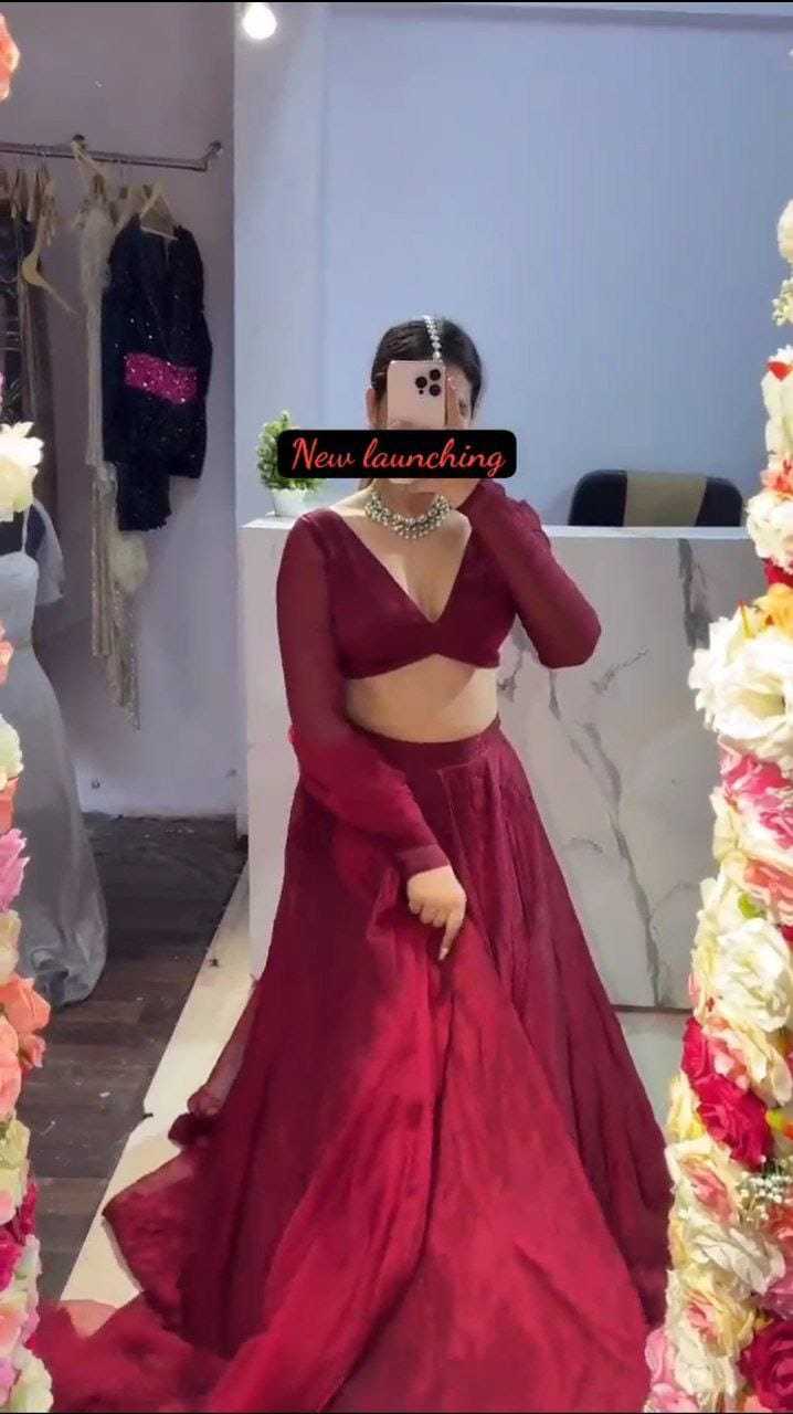 Ynf Burberry Silk RIN157 5257 Lehengas Wedding Collections Plus Size Collections Wholesale Designer Lehenga Silk Lehenga Wedding Lehenga Manufacturer