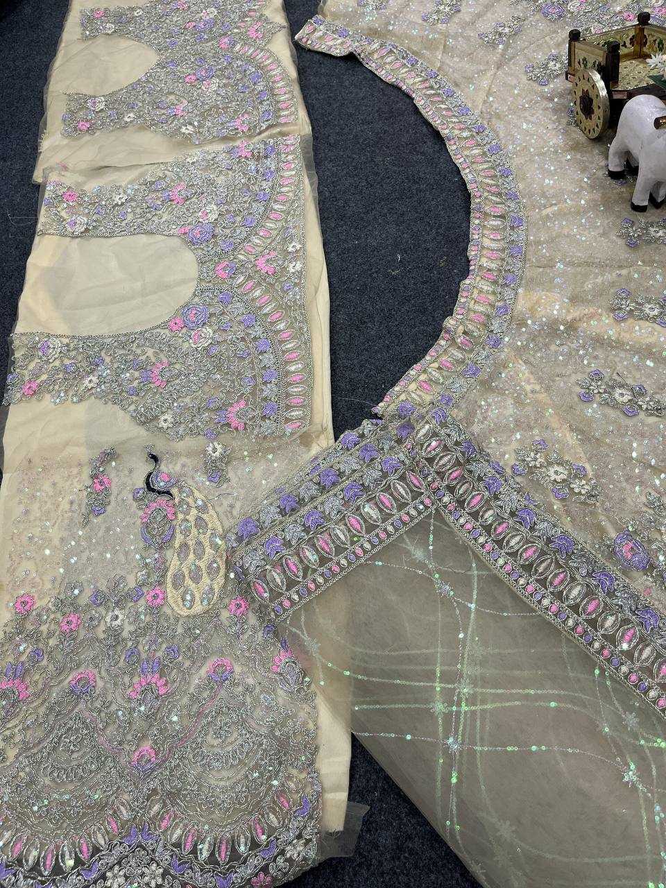 Ynf Butterfly Net RIN108 1676 Lehengas Wedding Collections Wholesale Sequins Lehenga Engagement Outfits Manufacturer