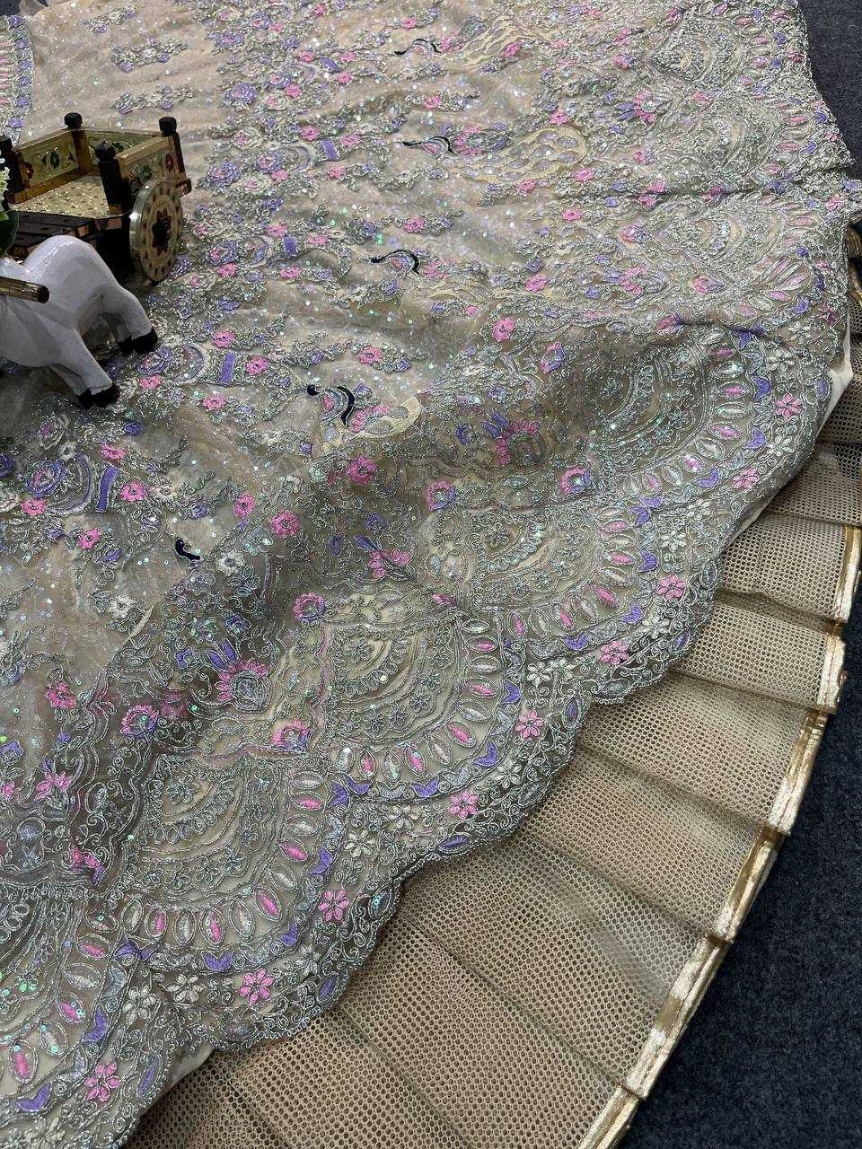 Ynf Butterfly Net RIN108 1676 Lehengas Wedding Collections Wholesale Sequins Lehenga Engagement Outfits Manufacturer