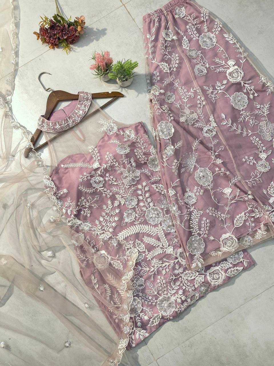 Ynf Butterfly Net RIN141 1945 Kurti Wholesale Fancy Kurti Embroidered Kurtis Kurti With Palazzo Manufacturer