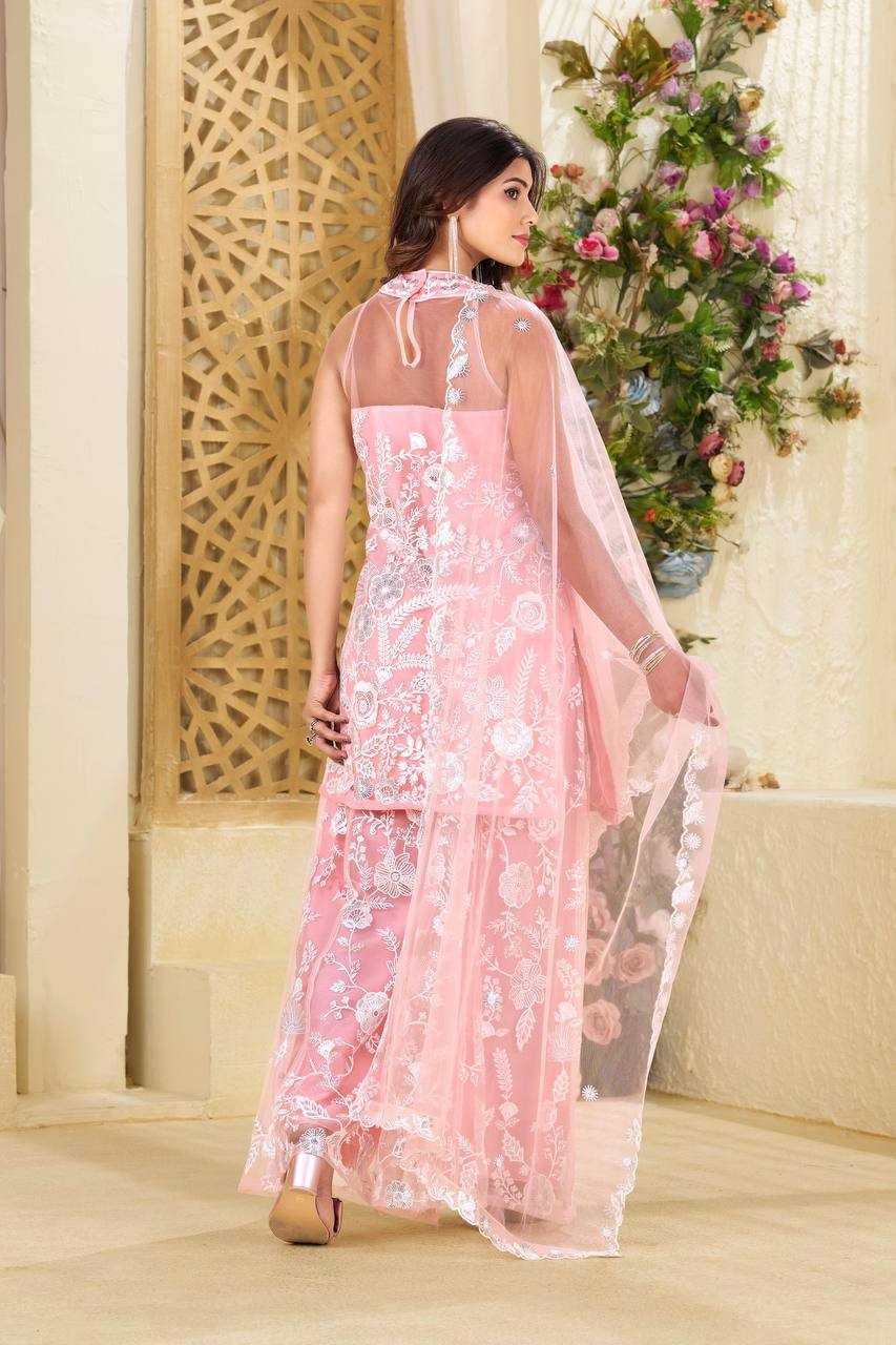 Ynf Butterfly Net RIN141 1945 Kurti Wholesale Fancy Kurti Embroidered Kurtis Kurti With Palazzo Manufacturer