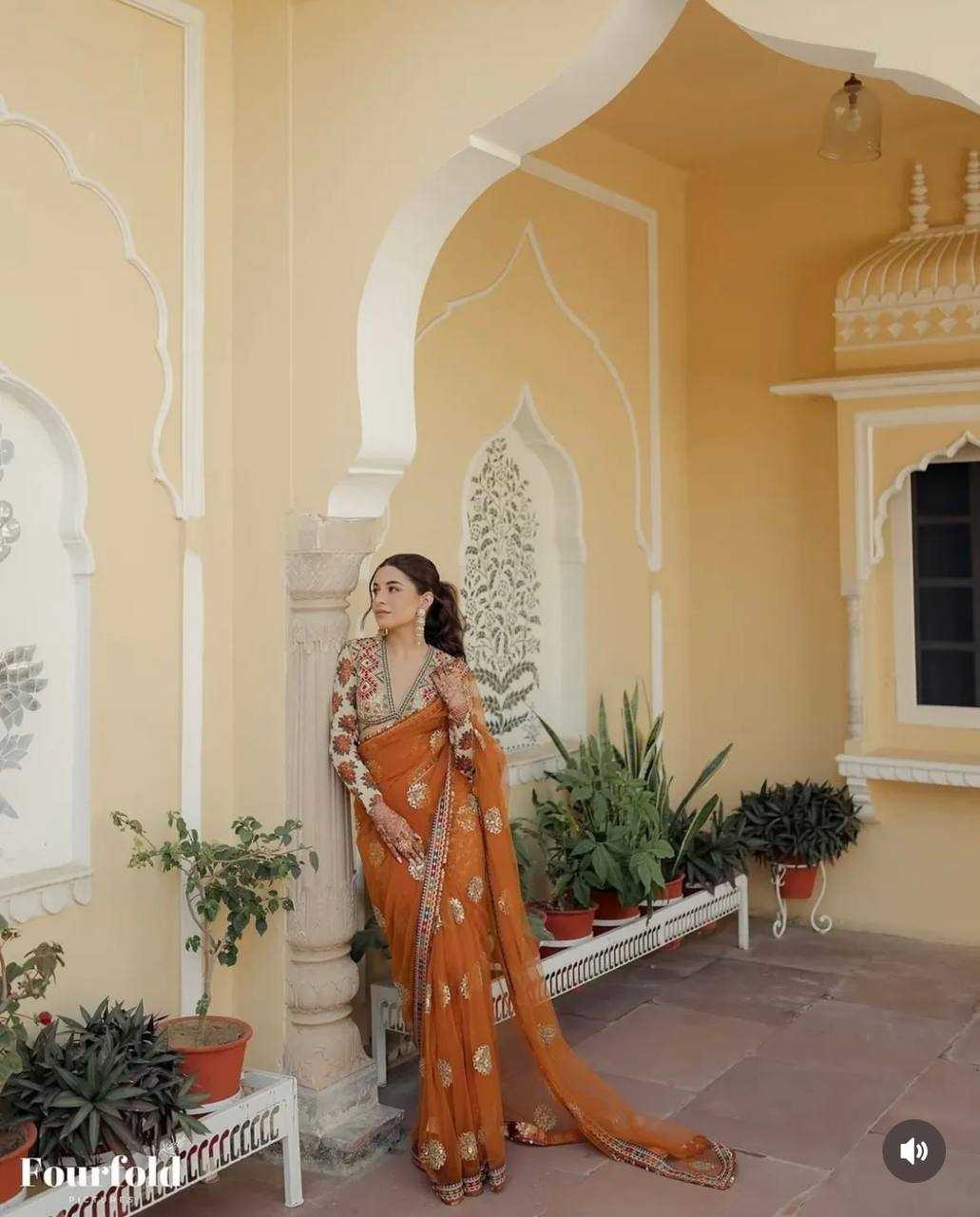 Ynf Butterfly Net RIN215 487 Sarees Wedding Collections Wholesale Party Wear Sarees Sangeet Outfits Manufacturer