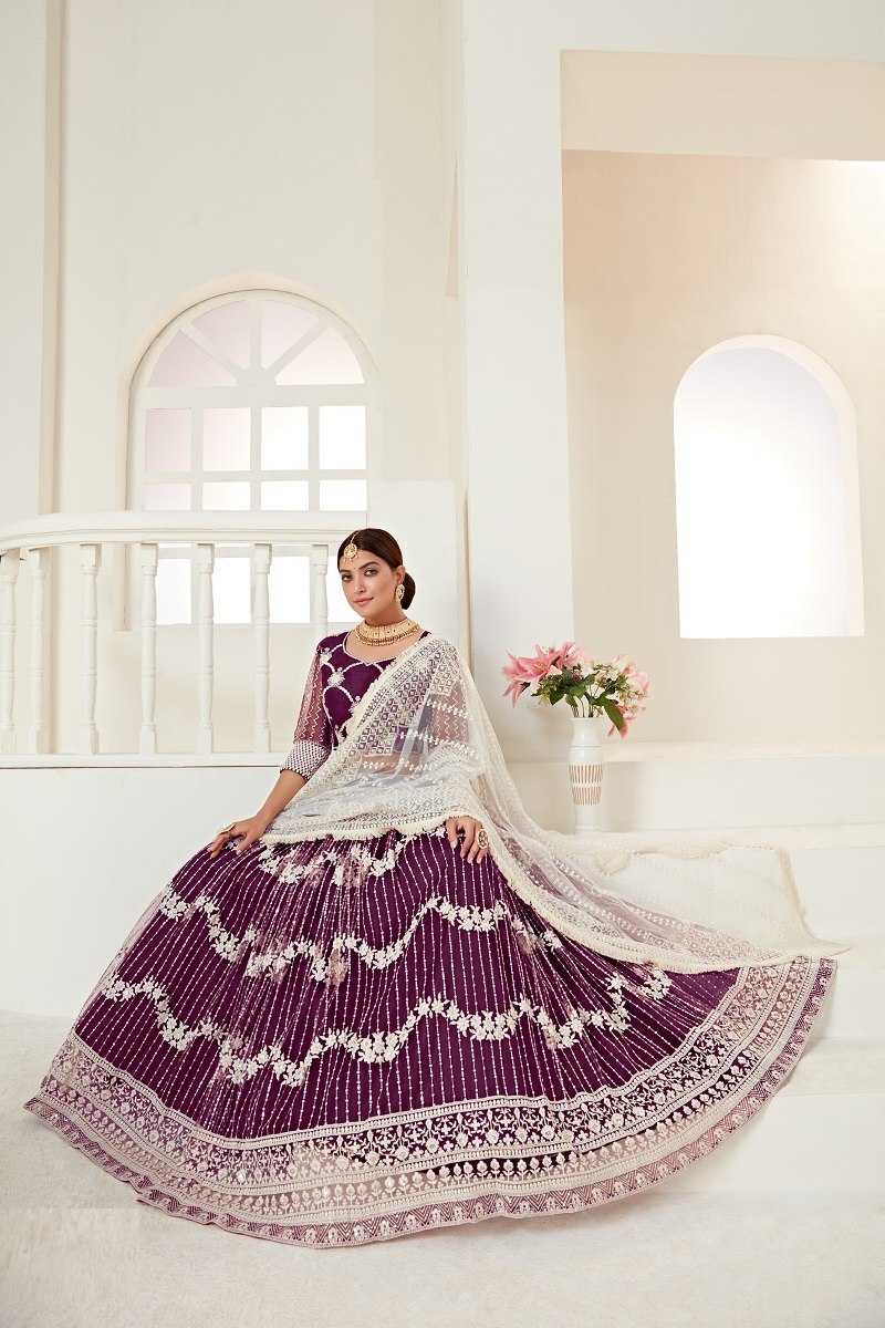 Ynf Butterfly Net RIN227 2999 Lehengas Wholesale Designer Lehenga Net Fancy Lehenga Embroidered Lehenga Manufacturer