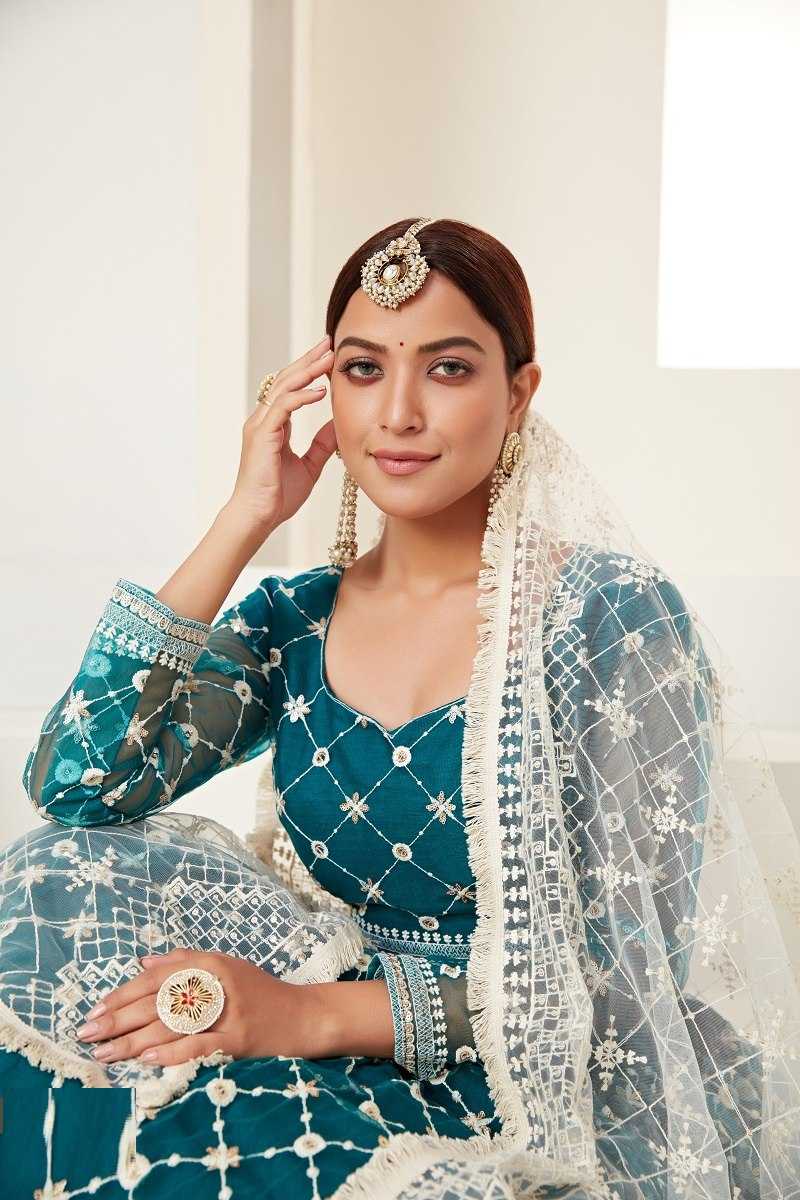 Ynf Butterfly Net RIN227 3004 Lehengas Wholesale Traditional Lehenga Net Fancy Lehenga Sequins Lehenga Manufacturer