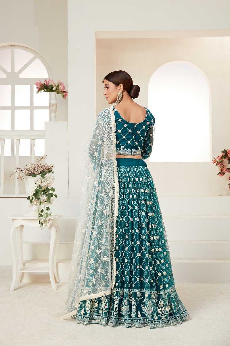 Ynf Butterfly Net RIN227 3004 Lehengas Wholesale Traditional Lehenga Net Fancy Lehenga Sequins Lehenga Manufacturer