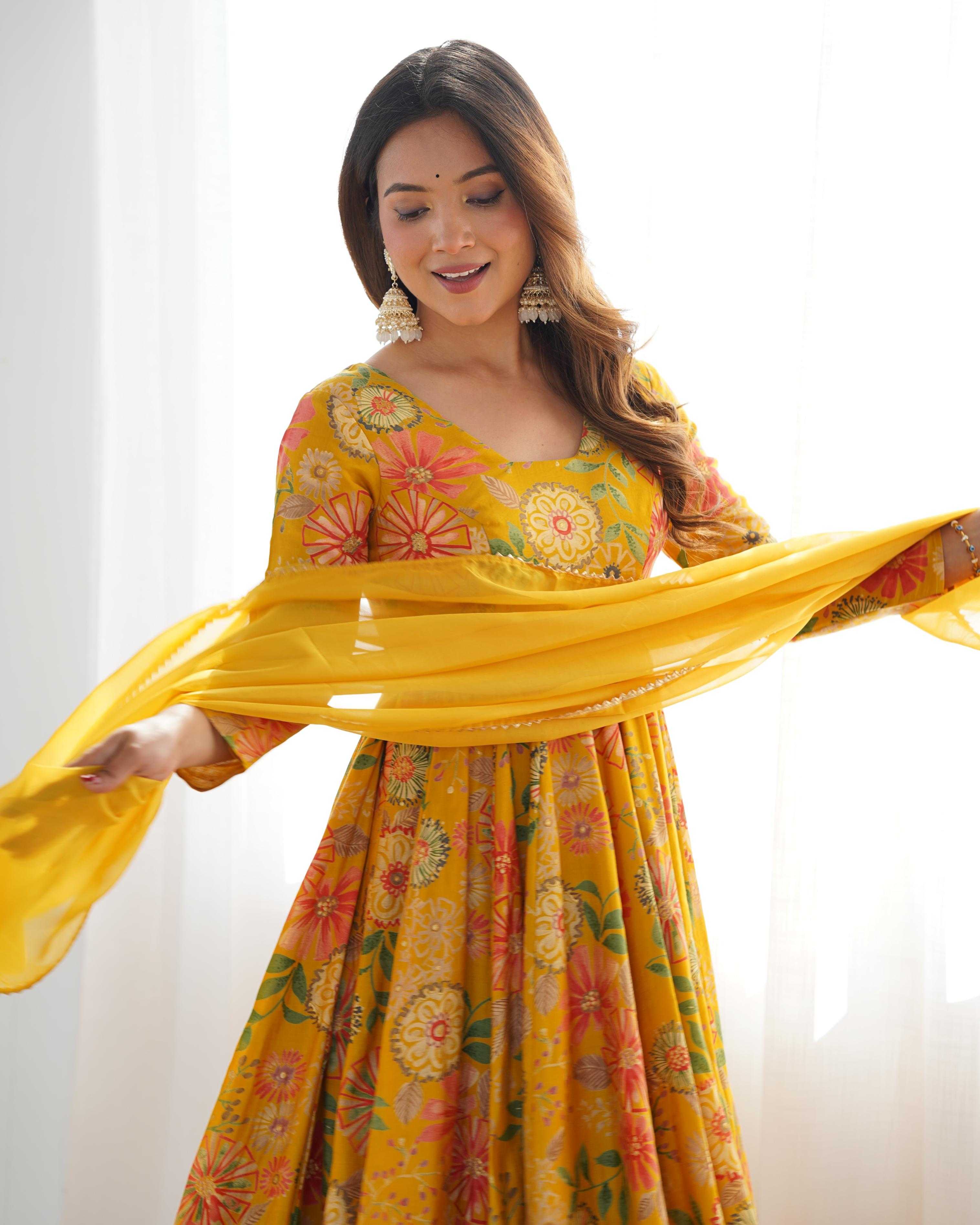 Ynf Chanderi Silk KESH504 52 Kurti Wholesale Festive Kurtis Designer Kurtis Fancy Kurti Manufacturer