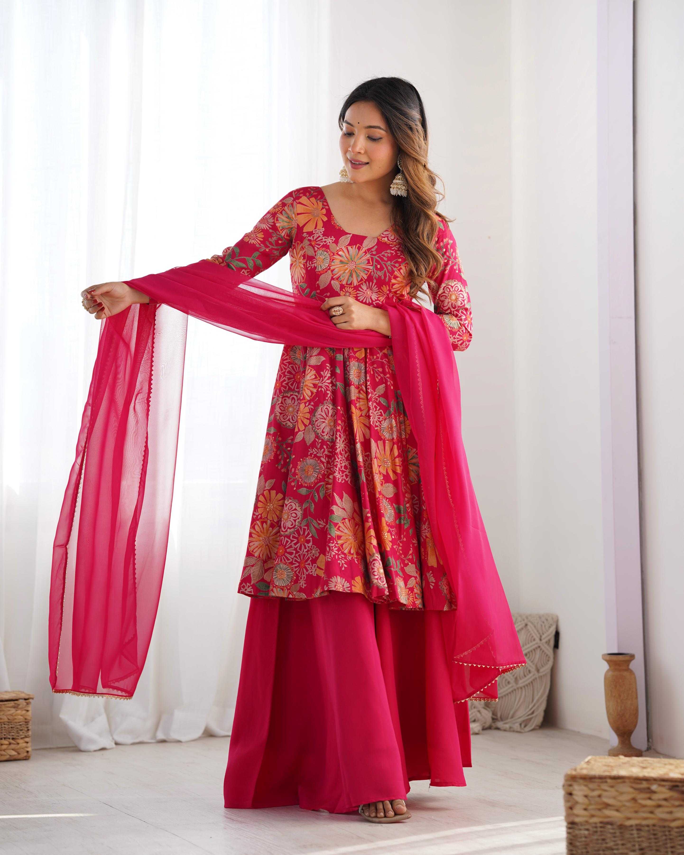 Ynf Chanderi Silk KESH504 52 Kurti Wholesale Festive Kurtis Designer Kurtis Fancy Kurti Manufacturer