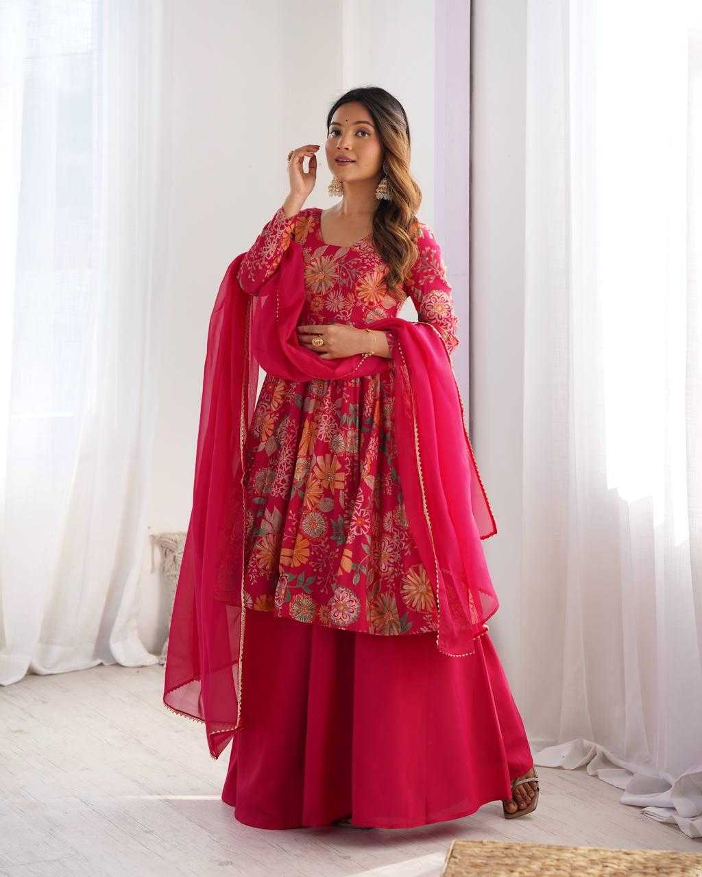 Ynf Chanderi Silk KESH504 52 Kurti Wholesale Festive Kurtis Designer Kurtis Fancy Kurti Manufacturer