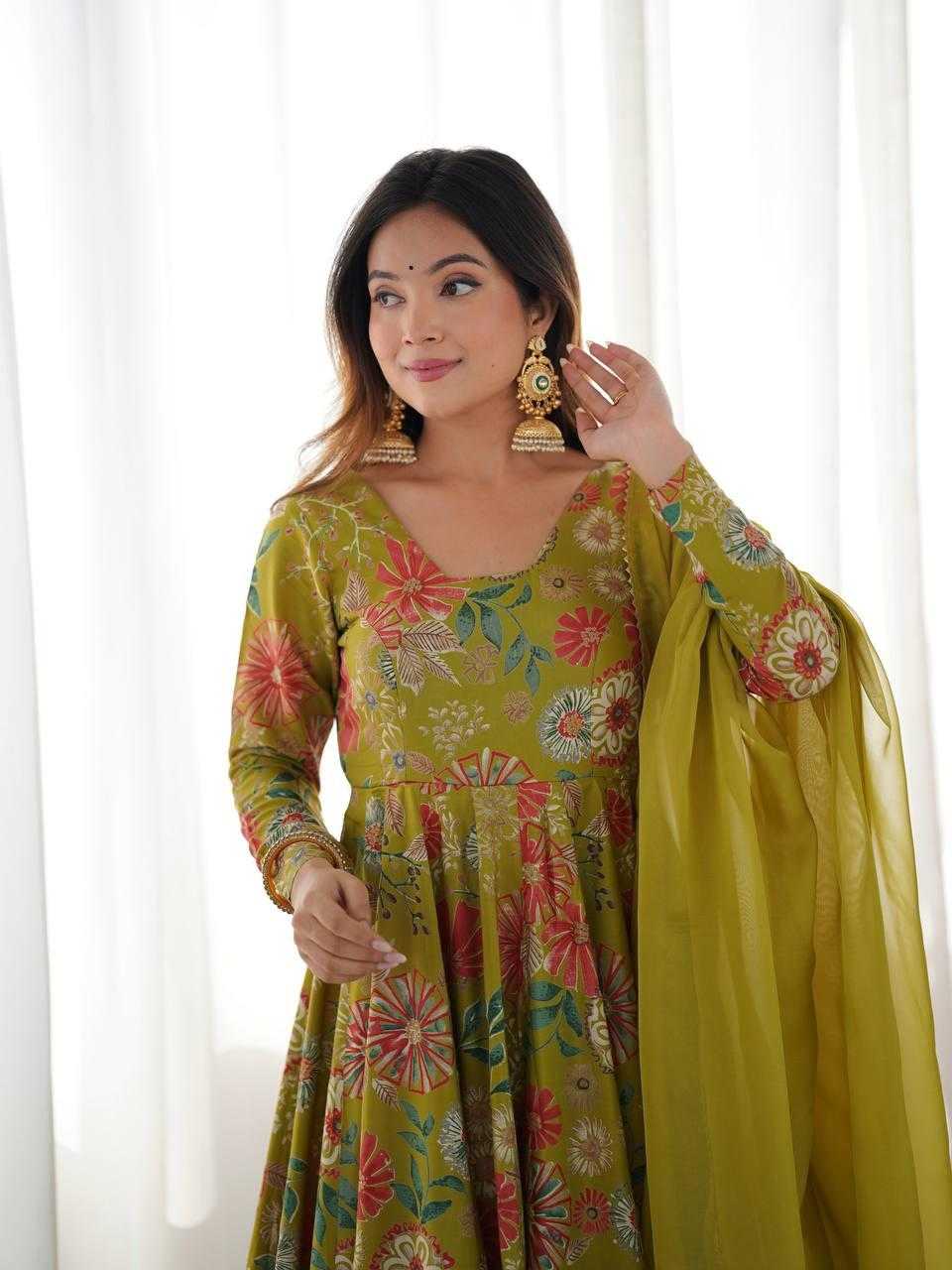 Ynf Chanderi Silk KESH504 52 Kurti Wholesale Festive Kurtis Designer Kurtis Fancy Kurti Manufacturer